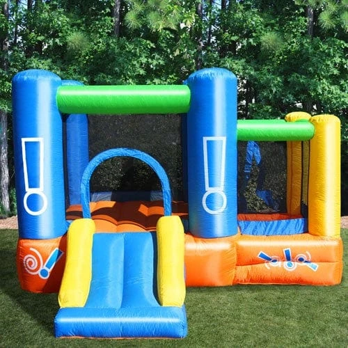 Little Star Bounce House - Inflatable with Ball Pit - backyardplaystore